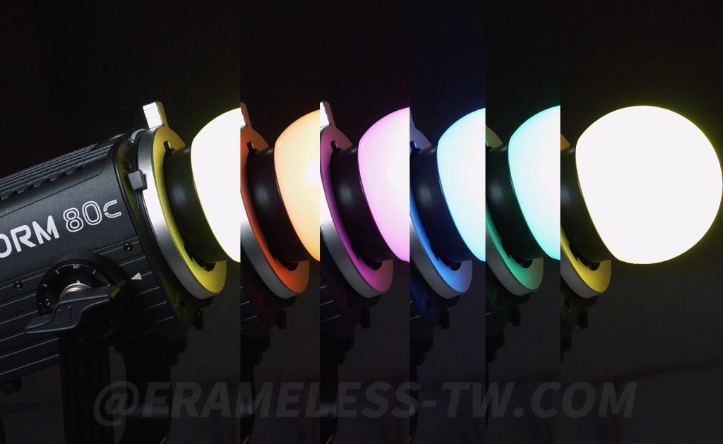 【開箱】愛圖仕storm 80c 這個色彩持續燈可以閉眼入 from aputure